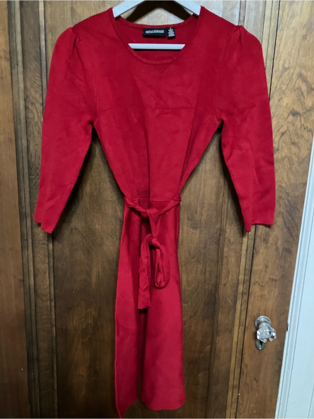 Nina Leonard Knit Dress